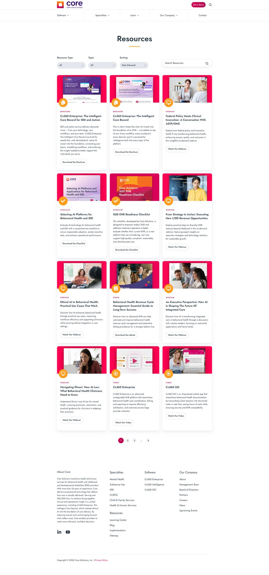 Resources | Core Solutions