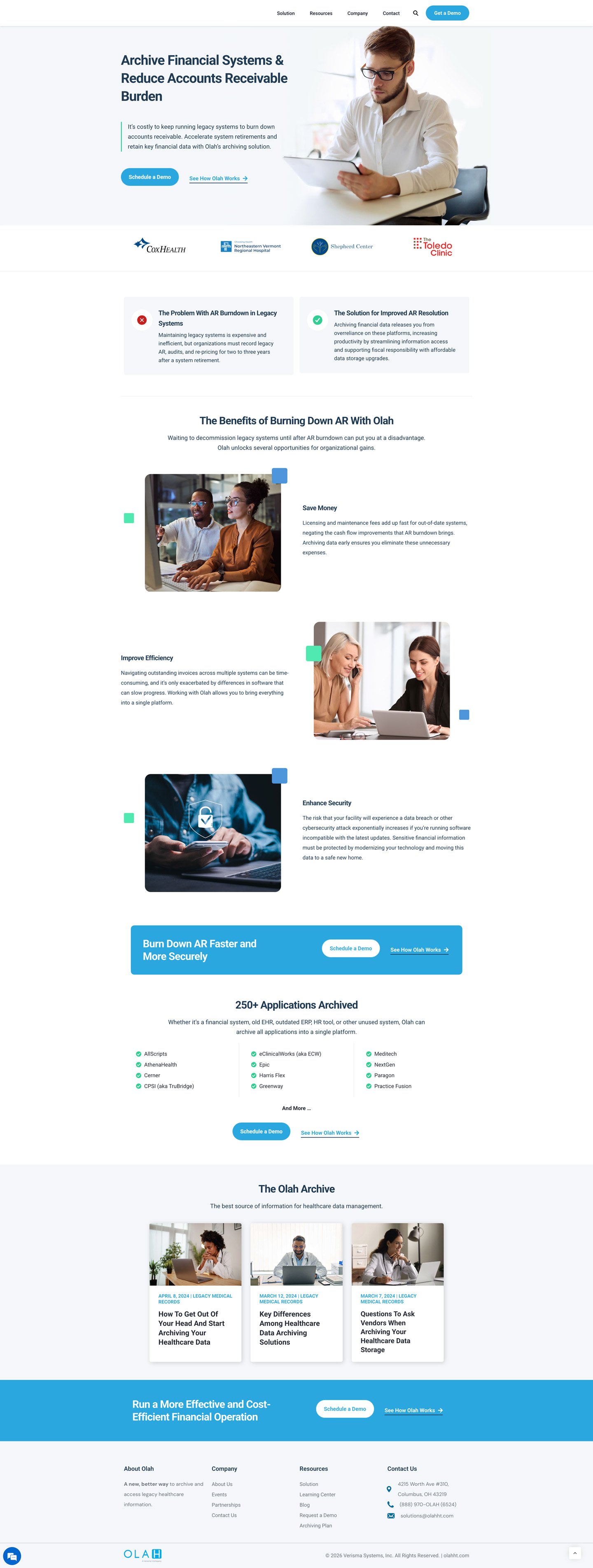 Olah | Financial Systems