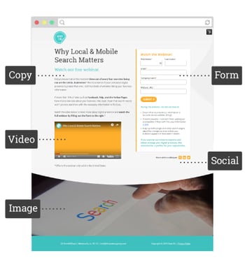 Landing Page Layout