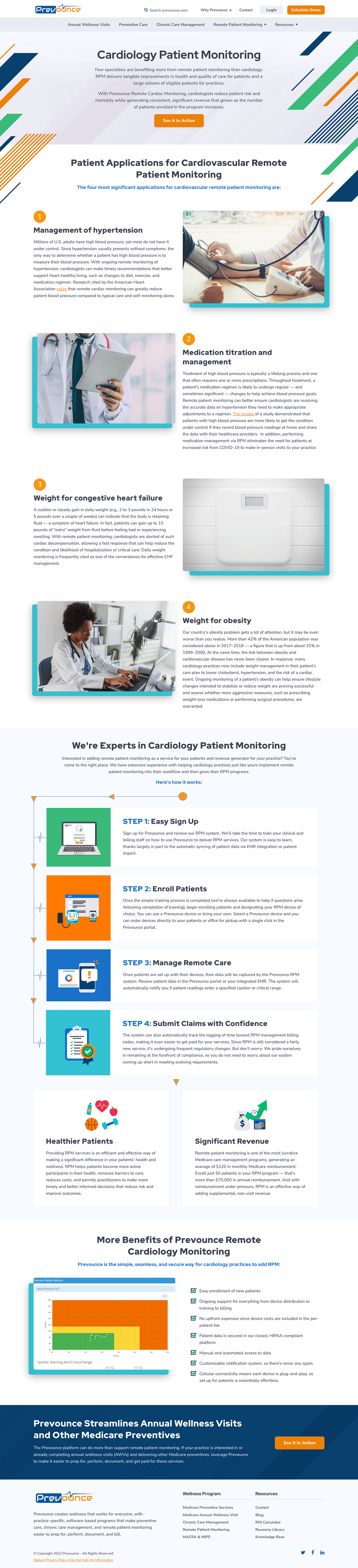 Cardiology Patient Monitoring | Prevounce