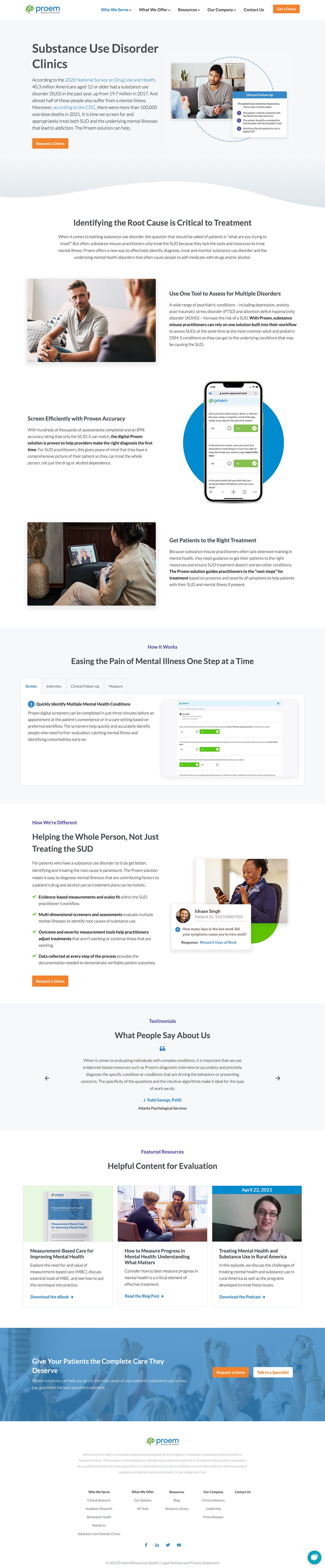 Substance Use | Proem