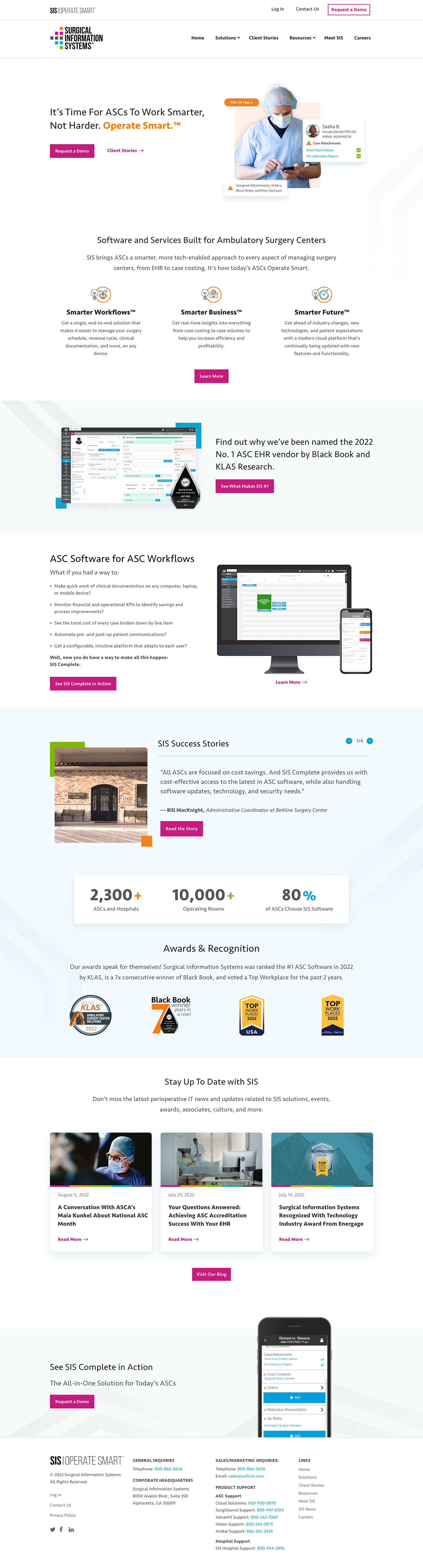 Home | Surgical Information Systems