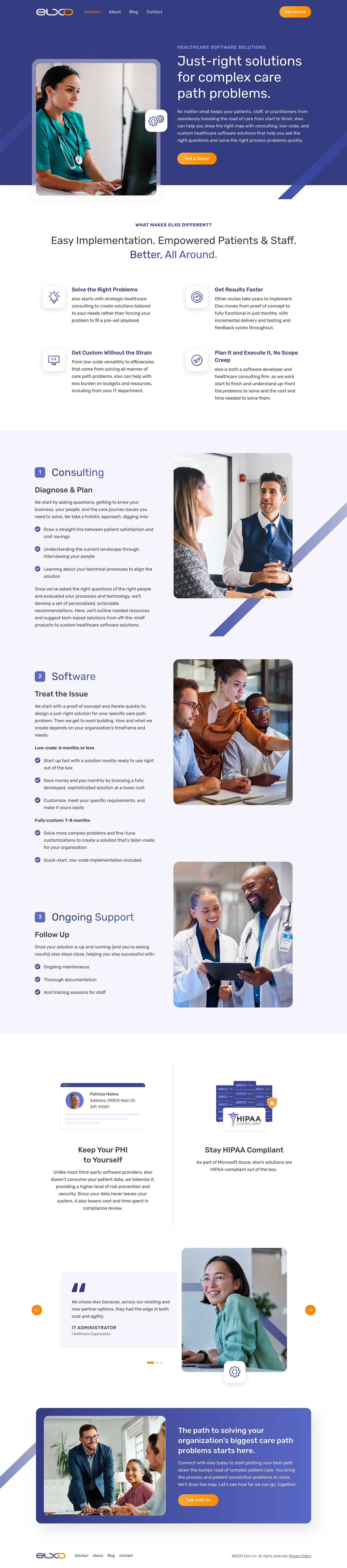 Elxo Inc. | Solution