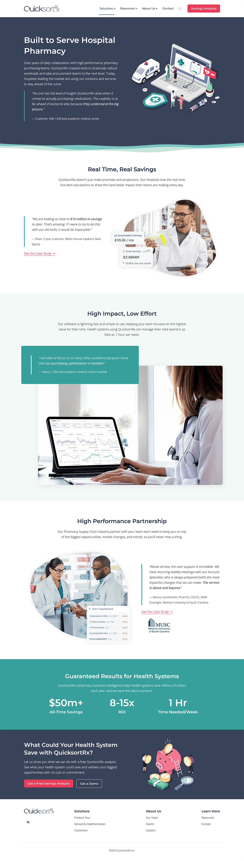 QuicksortRx | Customers