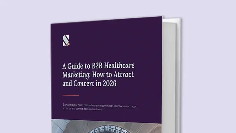 A Guide to B2B Healthcare Marketing mockup