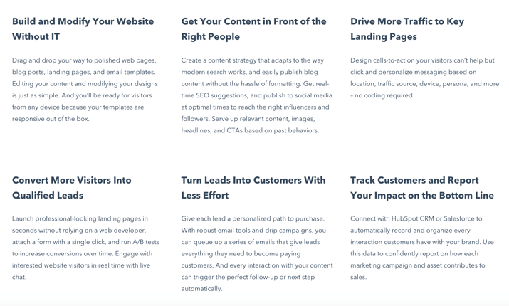 SaaS Product Features & Benefits