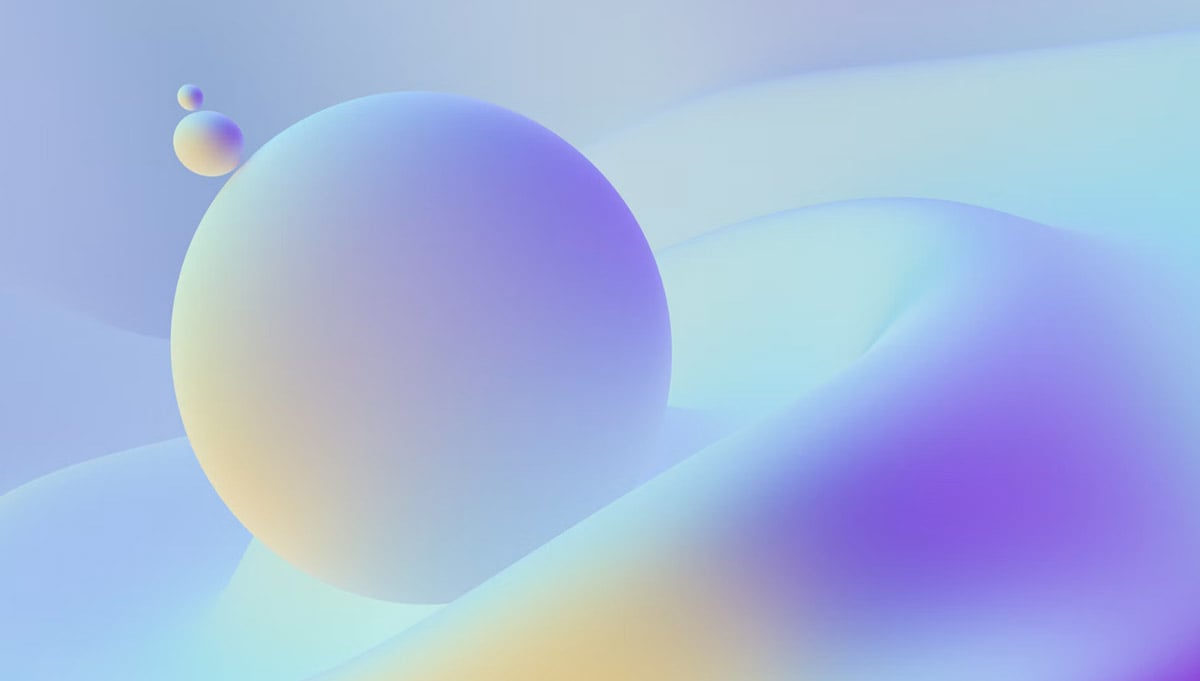pastel spheres